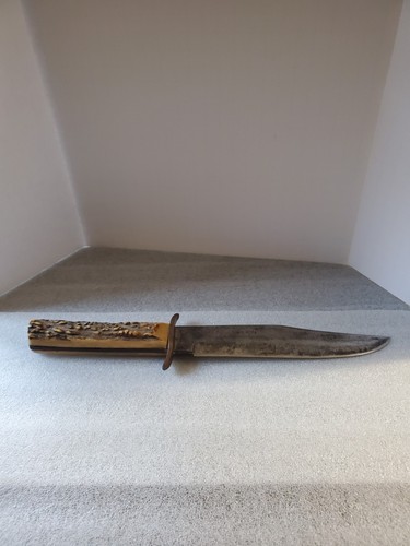 Vintage edge brand with stag - with,